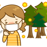 メガネで花粉症対策